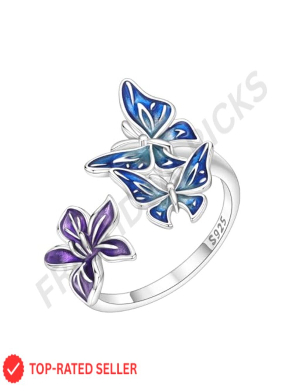 Adjustable Stacking Ring S925 Sterling Silver Jewelry for Women